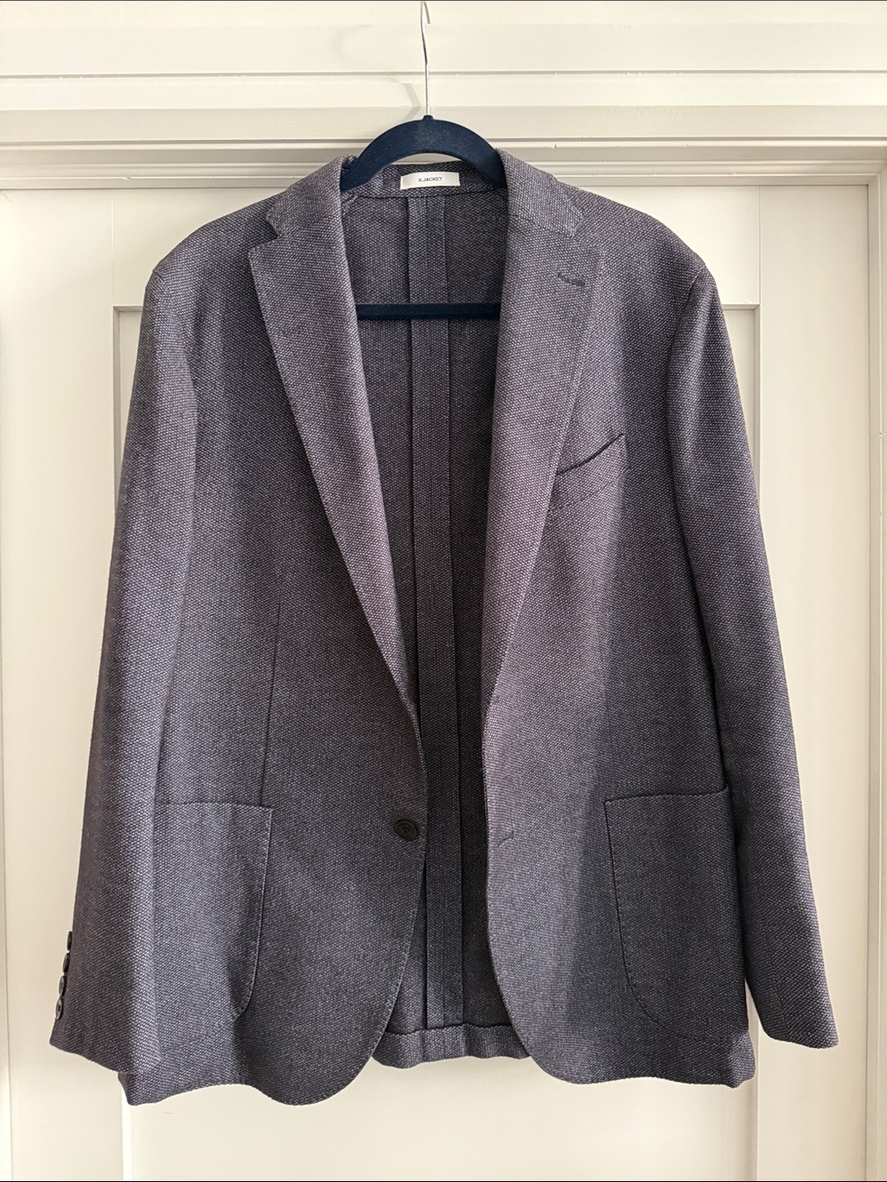 Boglioli Dark Gray Textured Jacket